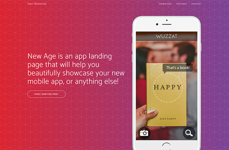 Free Bootstrap App Landing Page Theme - Start Bootstrap